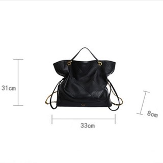 GC2 Da Sáng Túi Tote Dung Tích Lớn Dành Cho Nữ Thời Trang Đi Lại Ba Lô Túi Đeo Vai Đa Năng CG2