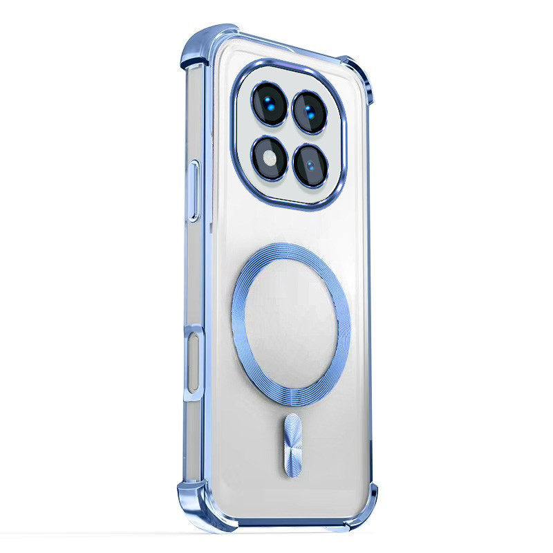 Dành Cho Xiaomi Redmi Note 15 Pro + Note15 Pro PLus 5G 2025 Vỏ Điện Thoại Mạ Điện Bốn Góc Chống Rơi Băng Từ Tính Tản Nhiệt Vỏ Điện Thoại