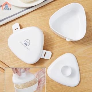 Máy làm bóng cơm tam giác, Hộp đựng cơm hình tam giác Nhật Bản, Hộp đựng Sushi, Trắng