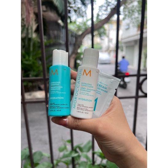 SET GỘI XẢ MINI MOROCCANOIL MINI 40ML/CHAI