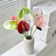 hoa giả trang trí nhà cửa hoa hồng môn 3d cao cấp decor phòng khách sang trọng hoa giả đám cưới bình hoa nghệ thuật đặt bàn đẹp