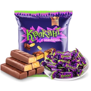 Nga Nhập Khẩu kdv Da Tím Kẹo Đầy Hạnh Nhân Chocolate Kẹo g Hàng Năm Mới LIT3