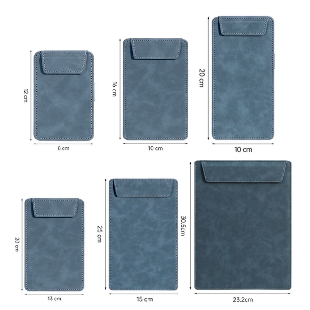 GETVOW 1 Thư Mục Tập Tin, Da PU Da Lộn Menu Đựng Rượu, Đa Năng A4 / A5 / A6 / A7 / B5 Có Bút Chèn Tài Liệu Kẹp Văn Phòng Trường Học