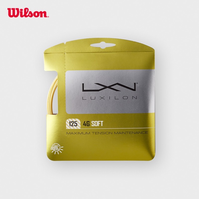 Wilson Luxilon 4G Soft 125 Set Yellow Bộ Dây Tennis WRZ997111