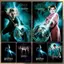 Poster Canvas Không Khung Phoenix - Epic Harry Potter Battle Wall Art Print để trang trí nội thất