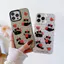 Ốp Lưng Cho OPPO A5X A3 A96 A95 A76 A74 A60 A58 A57 A53 A38 A18 A17 A16 A15 A7 A5 Reno 14 13 12 11 10 Pro 8 7Z 8Z 6 Mạ Acrylic IMD Case Motif Mèo Đen CYIM162
