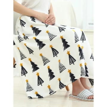 Chăn Nhỏ Flannel Chăn Thu Đông Văn Phòng Ngủ Chăn Đơn Chăn Trưa Nghỉ Trưa Chăn Chăn Nhỏ Chăn Đầu Gối Chăn