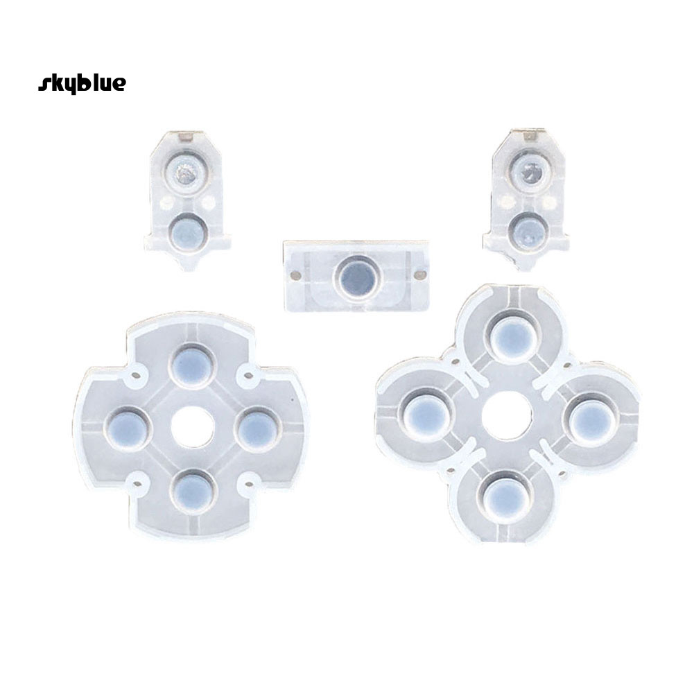 [Sy] Bộ phận thay thế trò chơi Bộ điều khiển nút tay cầm chơi Game Miếng đệm dẫn điện cho SONY PS4