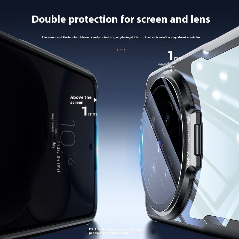 Ốp điện thoại Cho Vivo X300 Pro X300 X200 Ultra X200 Pro Mini X200S X100 Ultra X100S X100Pro Acrylic Trong Suốt Bảo Vệ Ống Kính Giá Đỡ Cứng Chống Sốc Ốp điện thoại