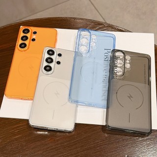 Ốp Silicon Siêu Mỏng Trong Suốt Matte Cho Samsung Galaxy S26 S25 S24 FE Plus Siêu Mềm Mỏng Chống Sốc Cao Su Gel Cover