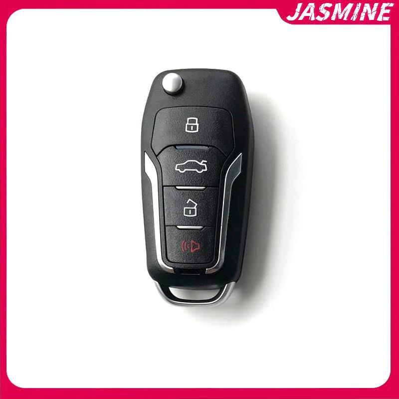JASMINE 433 MHz Chìa khóa điều khiển từ xa ô tô Điện thông minh Thay thế cửa nhà để xe Nhân bản Sao chép từ xa 4 Channe JASMINE
