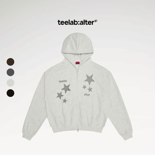 Teelab Alter Boxy Fleece Stars Hoodie HD121