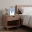 Hộp đựng khăn giấy khung ảnh đa chức năng Cung cấp điện đôi Điều khiển báo chí trang trí nhà cửa cho phòng ngủ, văn phòng