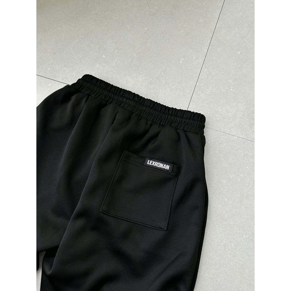 Quần Jogger Trơn Nam LEXRONAN – Jogger Nỉ 2 Da Tag Sau Cao Su Dày Dặn, Form Ôm Chân, Co Giãn, Mặc Ấm, Dễ Phối Đồ #JG01