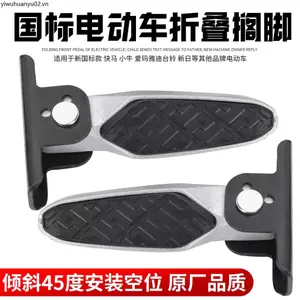 Bàn Đạp Xe Điện Cả Hai Bên Bàn Đạp Yadi Emma Tailing Little Turtle King Đa Năng Ghế Sau Nối Dài Bàn Đạp Gấp
