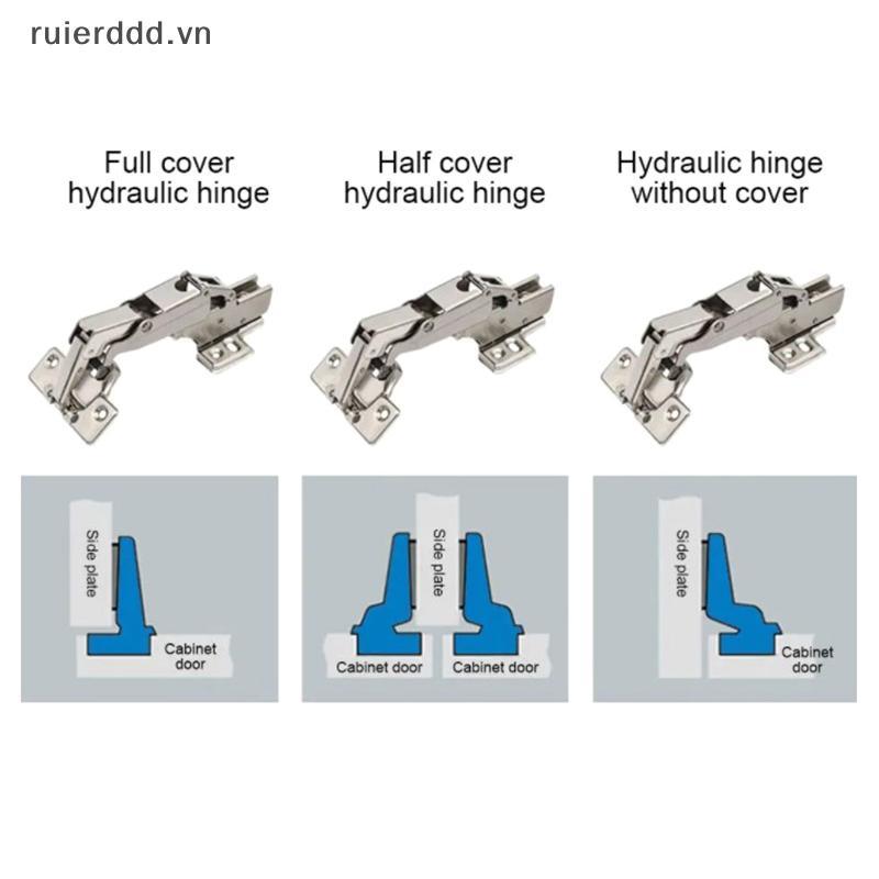 # ruierdd # Phần cứng 165 độ Bộ giảm chấn gấp thủy lực Bộ đệm cửa bản lề Phụ kiện cửa sổ Đồ dùng nội thất.