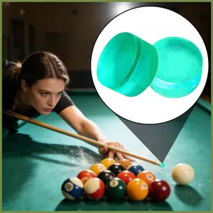 Bi-a Cue Đầu Acrylic Độ Cứng Cao dành cho phụ nữ và vợ chồng yêu thích thể thao