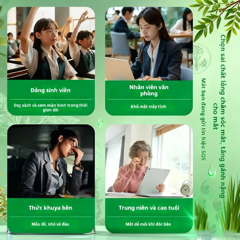 Kem Dưỡng Mắt Giảm Mỏi – Cấp Ẩm Sâu, Dịu Nhẹ, Phù Hợp Dân Văn Phòng & Học Sinh