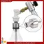 2 Cái / lốc 304 Thép Không Gỉ Carbonation Cap 5 / 16 Inch Barb, Loại Khóa Bóng, Vừa Uống Nước Ngọt Chai PET, Homebrew Kegging