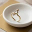 Nhẫn chim FUZOU Magpie, Nhẫn mở chim đính đá thanh lịch, Nhẫn đeo tay cổ điển ngọt ngào hợp kim cá tính hàng ngày