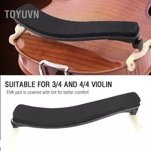 Toyuvn Mingzhe Phần tựa vai có thể điều chỉnh Khung nhựa EVA Pad để chơi violin 3/4 4/4