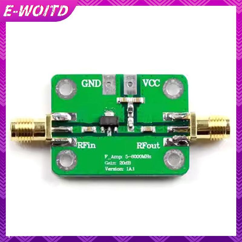 Mô-đun khuếch đại RF E-WOITD SPF5189 LNA 50-4000 MHz 0,6dB đến 20dB Tăng cường tín hiệu trong băng ghế thử nghiệm E-WOITD