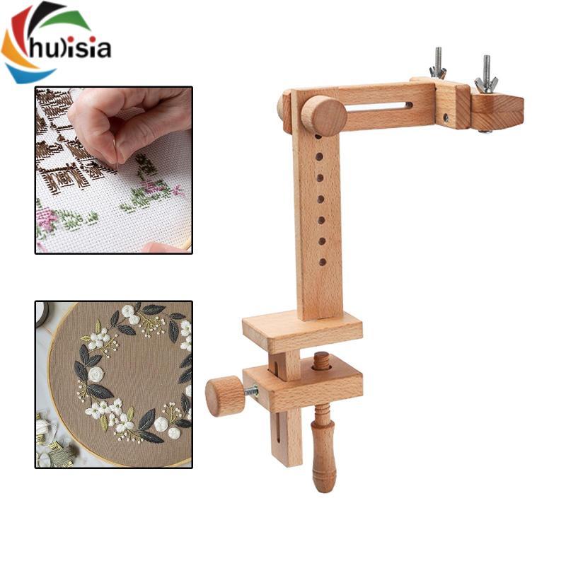 Chalisia Kẹp khâu có thể điều chỉnh, Giá để bàn, Giá đỡ vòng thêu, Dụng cụ may vá, Phụ kiện khâu