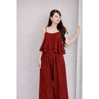 Set Đũi Nữ 2 DÂY Quần Suông DÀI Xinh Xắn Thời Trang Thiết Kế CỰC ĐẸP