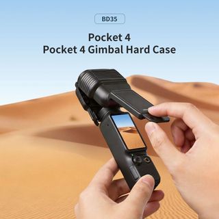 Dành Cho DJI Osmo Pocket4 PTZ Pan Tilt Vỏ Bảo Vệ Di Động Trên Bao Ống Kính Màn Hình Bảo Vệ Chống Trầy Xước Và Chống Rơi vlog Cầm Tay Pocket4 Camera Thể Thao A