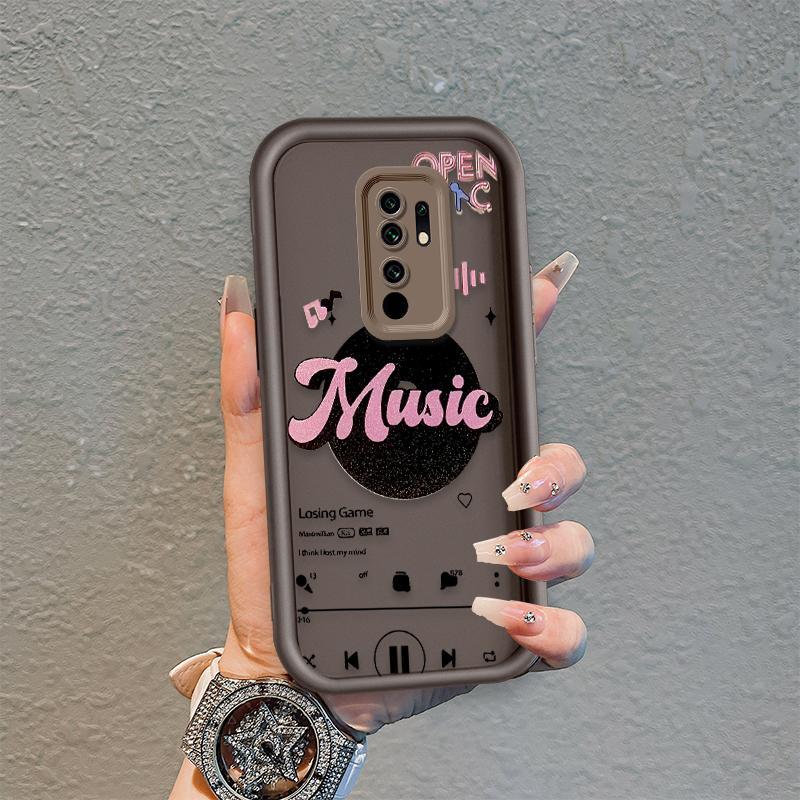 Ốp Lưng Cho Redmi Note 8 Pro Hoạt Hình Silicon Mềm Ốp lưng TPU Like Music girl Angel Eye Chống Sốc Ốp Lưng