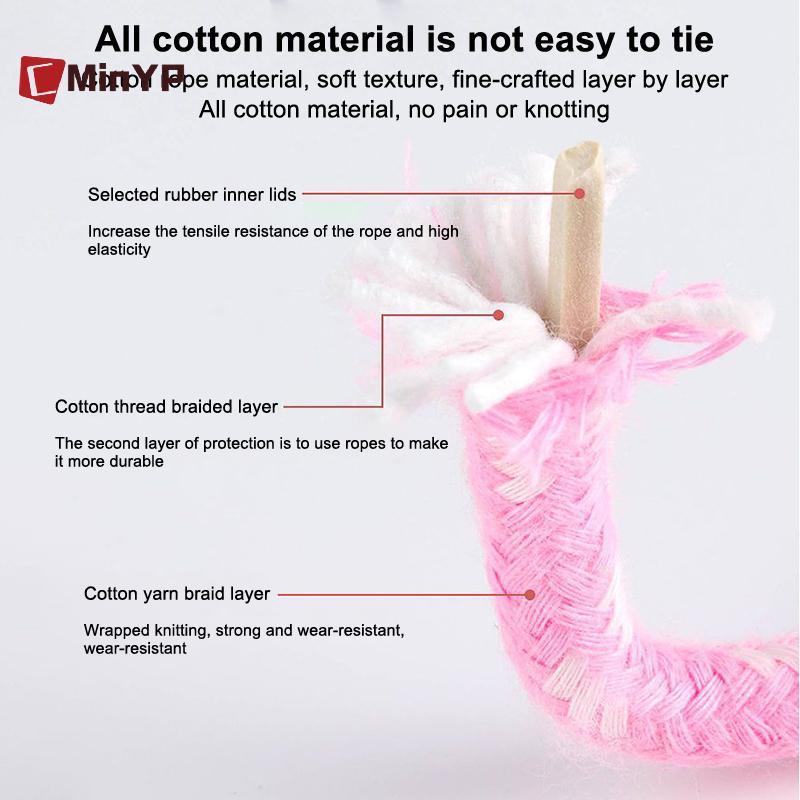 CMinYP 2.8M Hoạt Hình Huấn Luyện Nhảy Dây Tập Thể Dục Cho Trẻ Em Nhảy Dây Cotton Dây Có Thể Điều Chỉnh Nhảy Dây Vinh Quang Tiểu Học