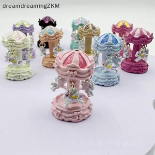 [dreamdreaming] 1 Chiếc Carousel Hợp Kim DIY Phụ Kiện Trang Sức Sáng Tạo Fany Giáng Sinh Trang Trí Ngày Lễ Carousel Ferris Bánh Xe Đồ Trang Trí Móc Khóa [zkm]