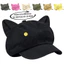 Mũ nồi nữ OUSXA, Tai mèo Anime Newsboy Cap, Họa tiết mèo phổ biến Mũ bóng chày phong cách Nhật Bản ngọt ngào Trang phục hàng ngày