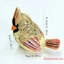 Tượng Động Vật Nhỏ Nhựa Chim Hồng Y Tượng Nhỏ Trang Trí Nhà Hiện Đại Cho Máy Tính Để Bàn