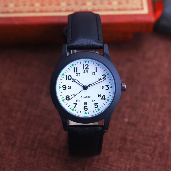 [Đồng hồ trẻ em] Đồng hồ thạch anh chống thấm nước 24 giờ cho bé trai Đồng hồ thạch anh kỳ thi học sinh Đồng hồ thời trang phiên bản Hàn Quốc 260419