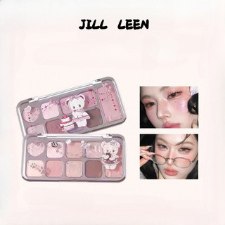 Phấn mắt JILLL LEEN Chín màu Phấn mắt toàn diện Đĩa đa năng Màu ngọc trai hàng ngày Dễ dàng tô màu Làm nổi bật Bảng phấn mắt đa chức năng Đường viền