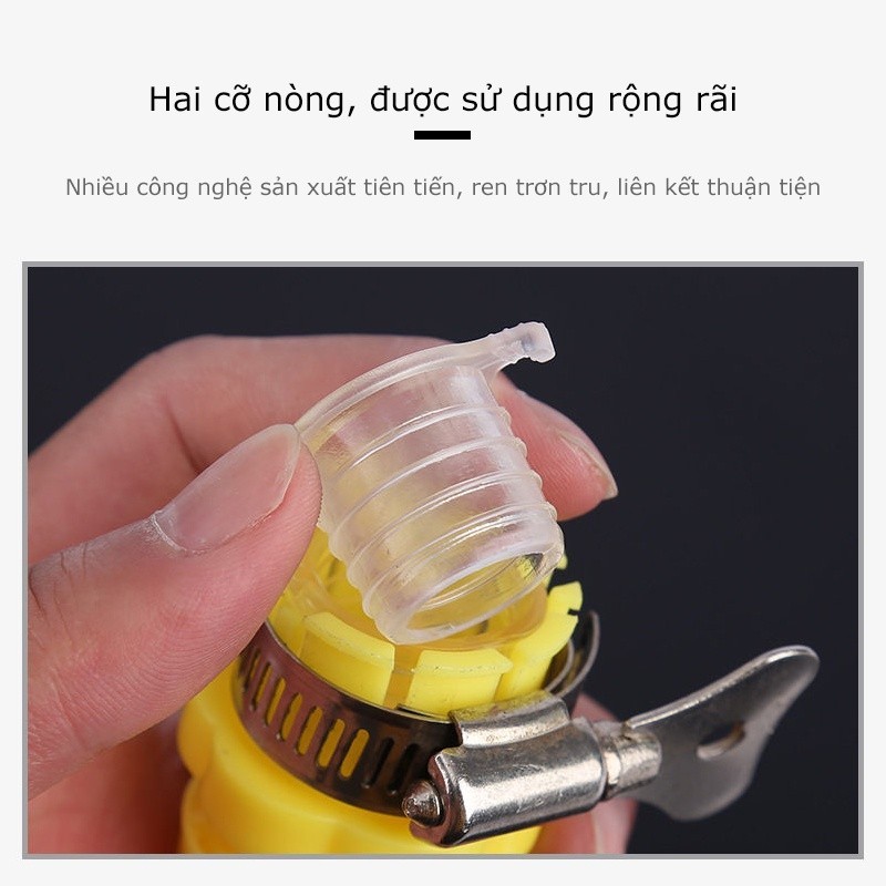 M7 Đầu nối đa năng chuyên dùng cho vòi không có ren C'mon 16-20mm,Vòi và đầu nối ống nước  MALAN