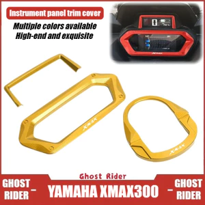 Dành Cho Xe Yamaha XMAX300 2023 – 2024 Nhôm Đánh Lửa Nắp Bảng Điều Khiển Khung Bảo Vệ Trang Trí