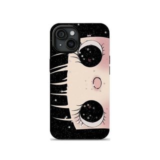 Ốp Điện Thoại Thích Hợp Cho iPhone Big Eyes Girls Thích Hợp Cho iPhone17 / 16promax Vỏ Điện Thoại iPhone15 / 14 / 13 Chống Sốc 11 / 12 Hai Trong Một x / xr Phim 7 / 8 Vỏ Bảo Vệ ARMB