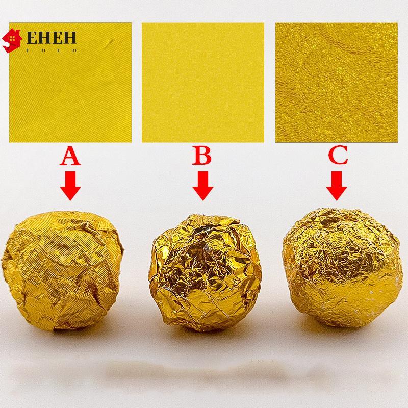 100 Giấy kẹo nhôm gói vàng cho chocolate VN