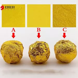 100 Giấy kẹo nhôm gói vàng cho chocolate VN