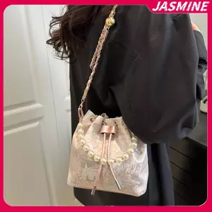 JASMINE 2025 Mới Phong Cách Trung Hoa Thêu Mỹ Nữ Túi Xách Thời Trang Đeo Vai Đeo Ngang Đảng Hàng Ngày Tote Túi Xách Nữ JASMINE