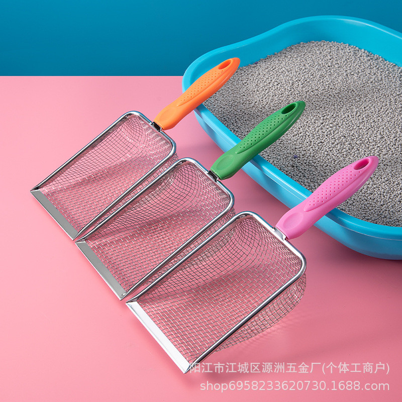 Mèo Litter Xẻng Biển Bắt Xẻng Làm Vườn Đất Sàng Leo Thú Cưng Xẻng Luci Gà Xẻng Khoáng Cát Mở Rộng Đất Vệ Sinh Xẻng