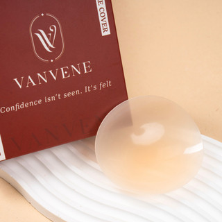 Miếng dán ngực silicon tàng hình VANVENE - DN012 cao cấp, dán nhũ hoa tái sử dụng nhiều lần