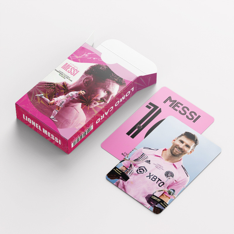 30-92 Chiếc Bóng Đá Ngôi Sao Bóng Rổ Lionel Messi Lomo Thẻ Real Madrid Baloncesto Photocards Cristiano Ronaldo Pele Neymar Dán Mbappé Bưu Thiếp YM