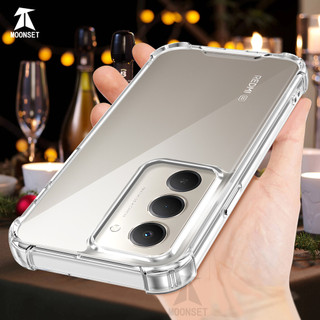 Dành cho Redmi 15 4G / 5G Ốp điện thoại cứng pha lê trong suốt chống rơi 4 chiếc Vỏ mỏng chống sốc