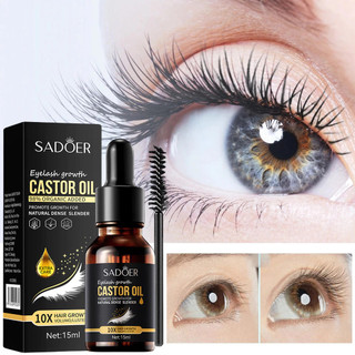 Tinh Chất Mọc Mi 15ML Kích Thích Mọc Lông Mi Làm Dày Lông Mi Nhanh Tự Nhiên Nuôi Dưỡng Mi Dài Và Cong Collagen Eye Cream