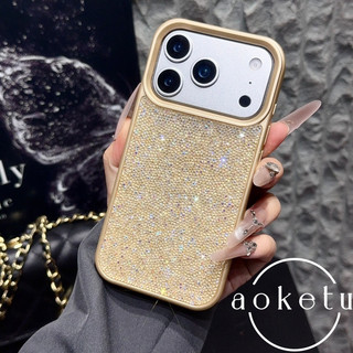 Mới iPhone 17 Promax Flash Diamond Sang Trọng Cao Cấp Nước Kim Cương Bảo Vệ Chống Rơi Apple 16 Pro Full Kim Cương Hạt Nước Kim Cương 15 / 14 / 13 Ốp Điện Thoại