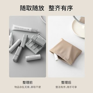 Túi lưu trữ niêm phong tự động di động du lịch / cáp dữ liệu túi lưu trữ mỹ phẩm tai nghe / túi lưu trữ thông thường đơn giản