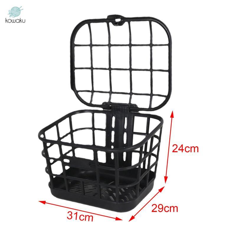 Giỏ xe đạp có nắp dành cho xe đạp điện, phù hợp cả nam và nữ